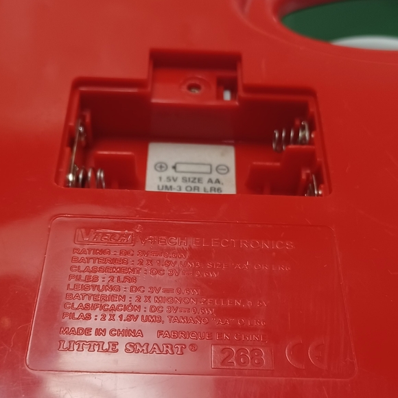 VTECH ALPHABET APPLE Preschool Learning Toy ABCs Phonics LIGHTS MUSIC pre-owned - Picture 5 of 7